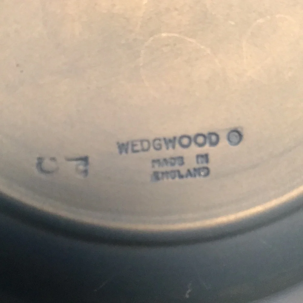 Wedgwood Jasperware Royal Blue/White Relief Silver‎ Jubilee Ashtray